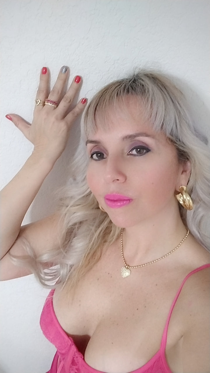 MARY HEART GOLD NECKLACE