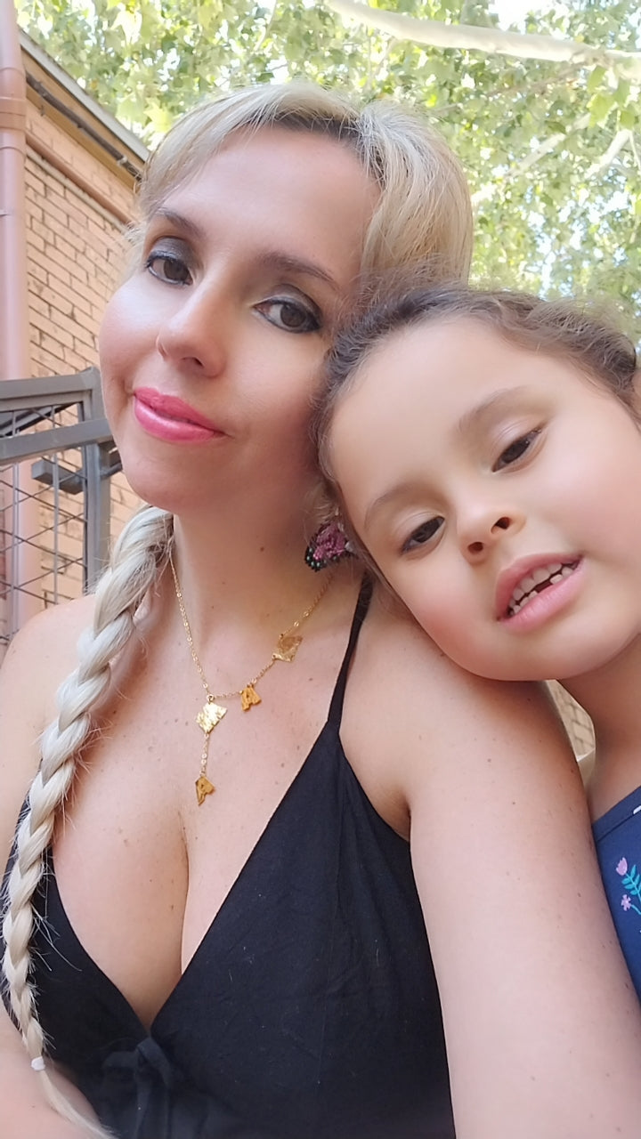 Mama necklace: Beautiful and Unique handmade mama necklace