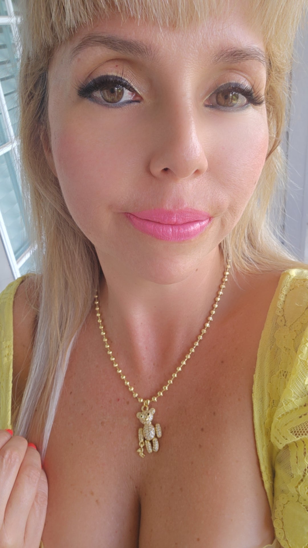 BEST FRIEND BEAR NECKLACE