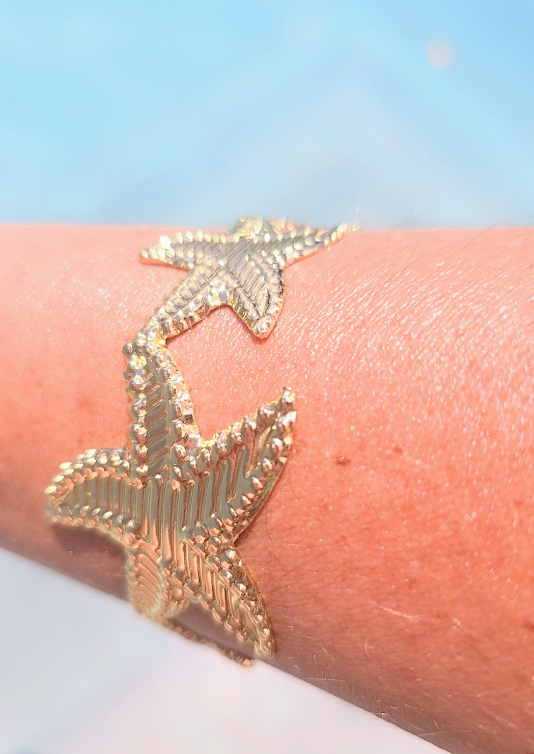 STARFISH CUFF GOLD