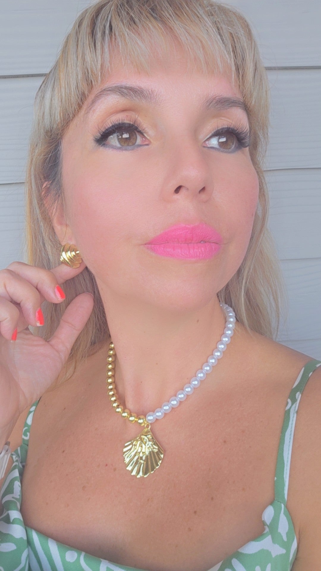 SHELL GOLD SET