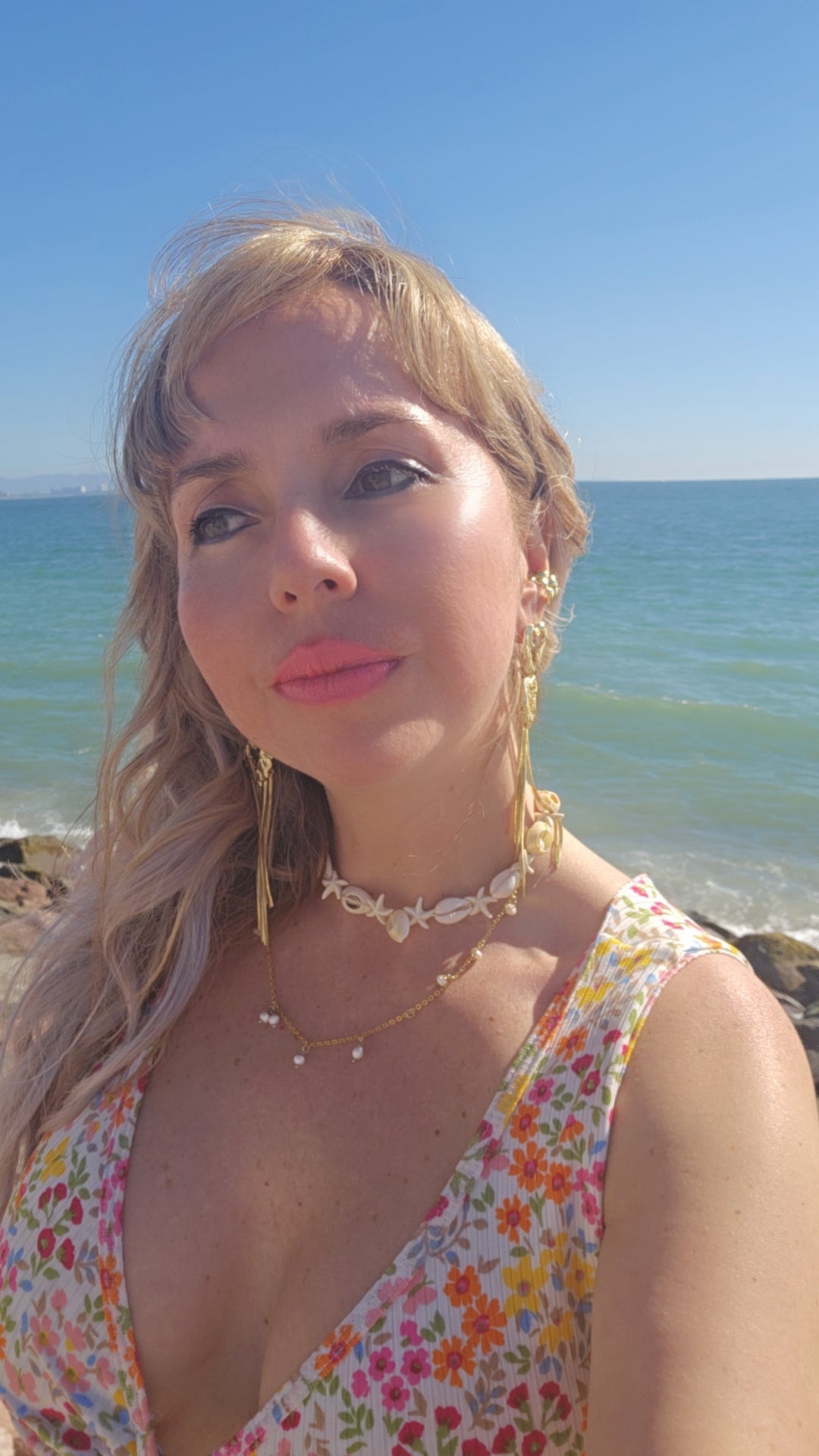 PERLA DI MARE SHELLS AND STARS CHOKER