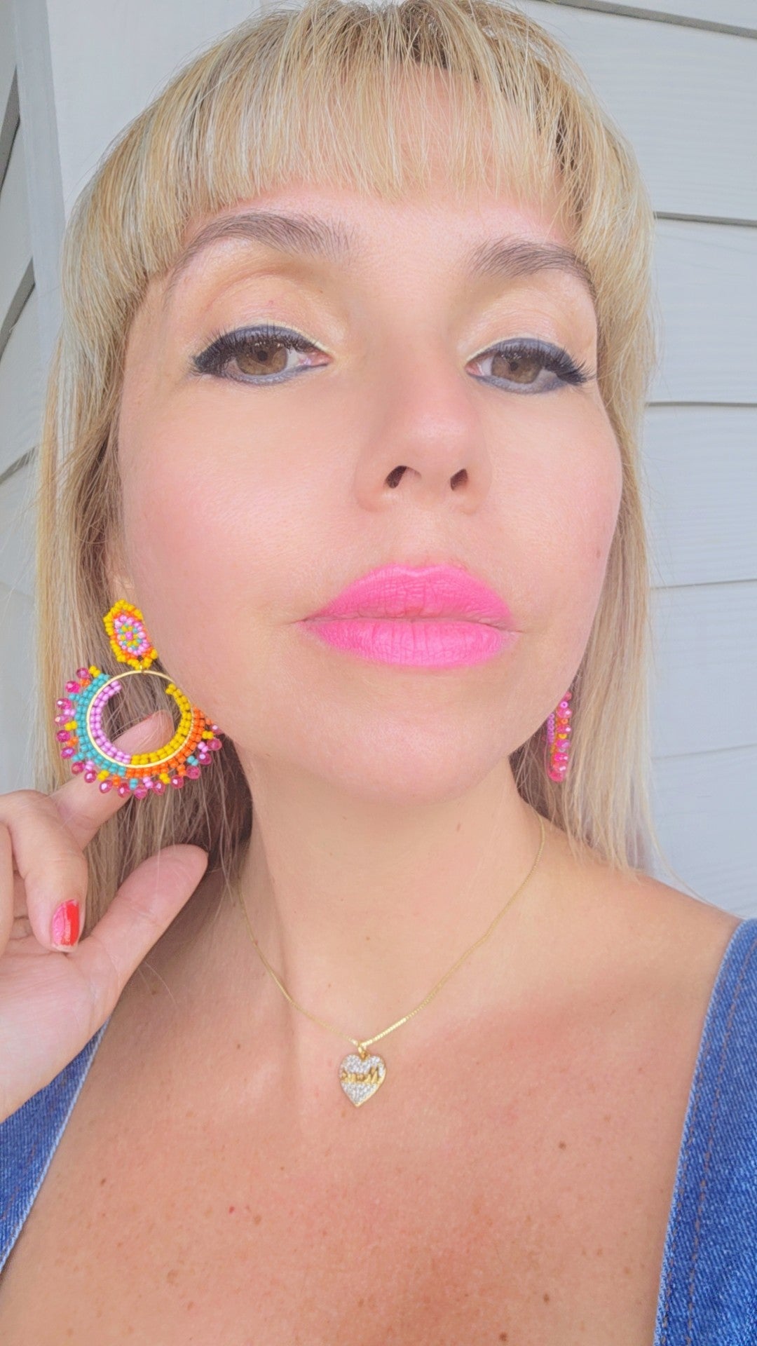 FESTIVE BEADED EARRINGS