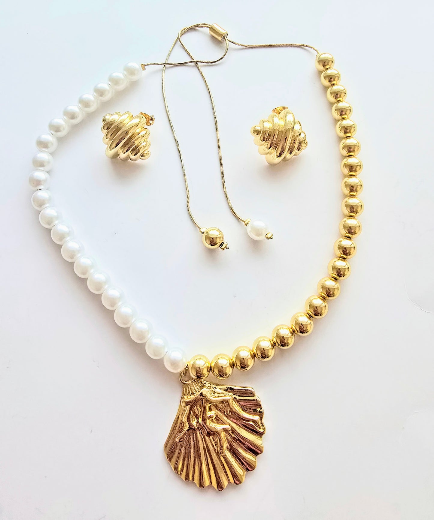 SHELL GOLD SET