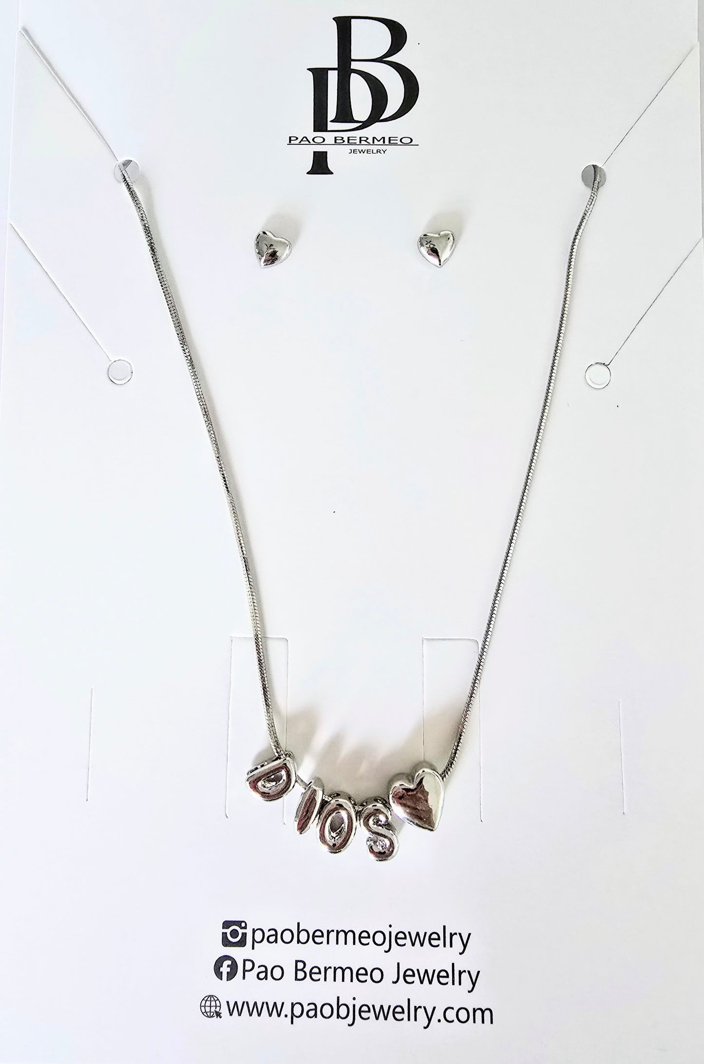 DIOS SILVER CHOKER