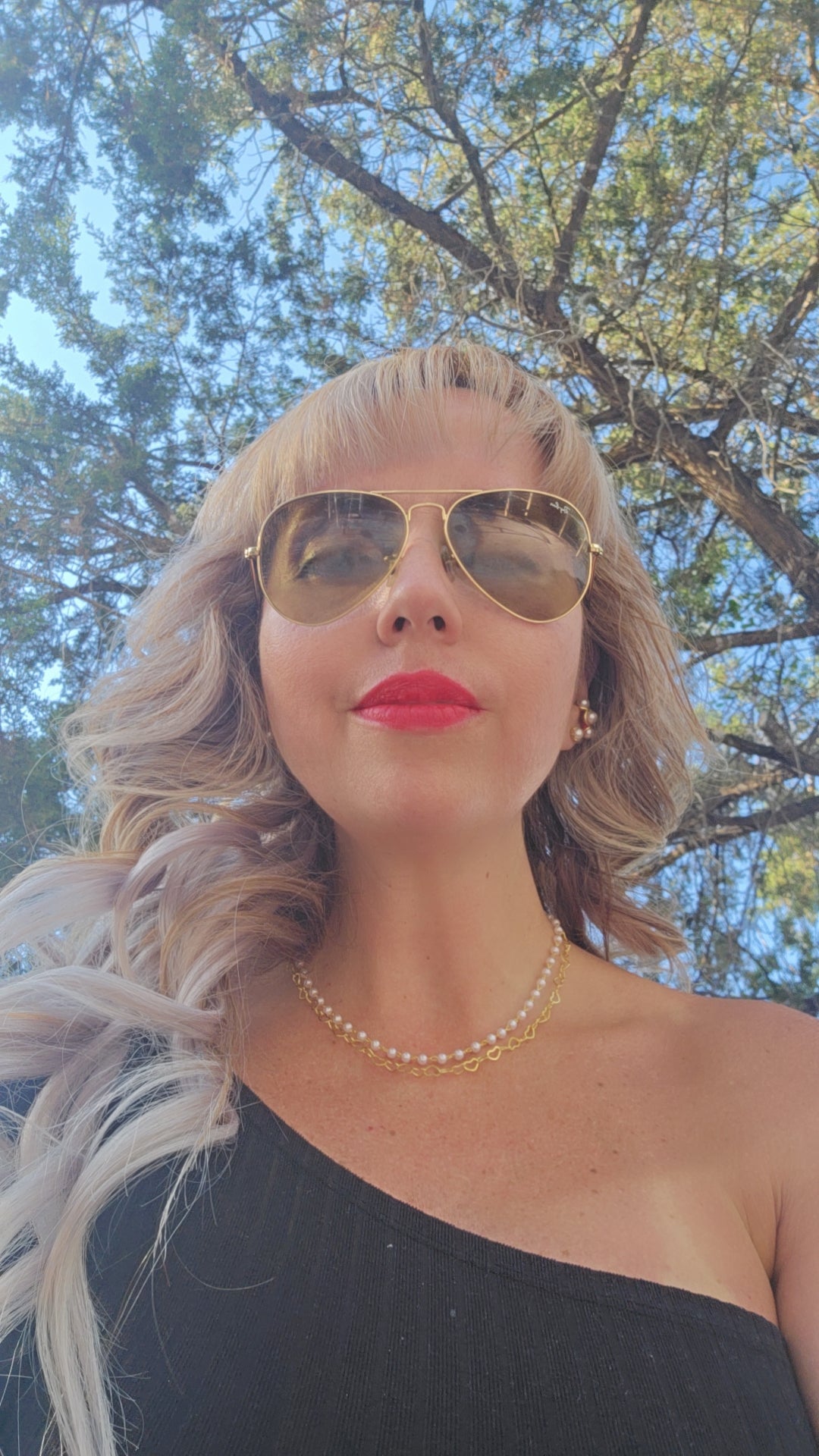 PEARL LOVE DOUBLE NECKLACE