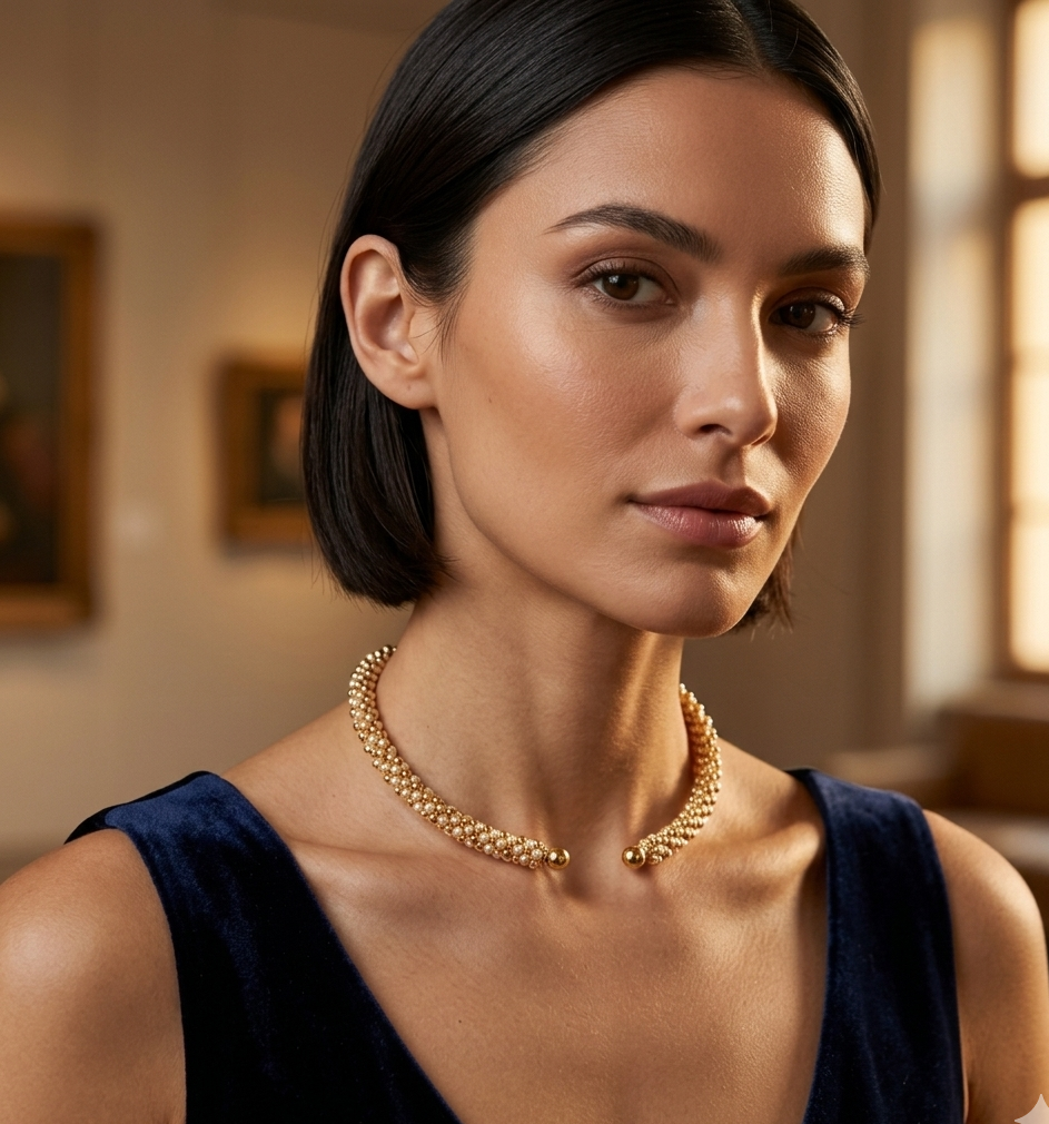 MONACO PEARLS CHOKER
