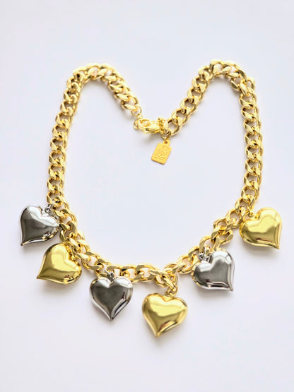MONACO HEARTS NECKLACE