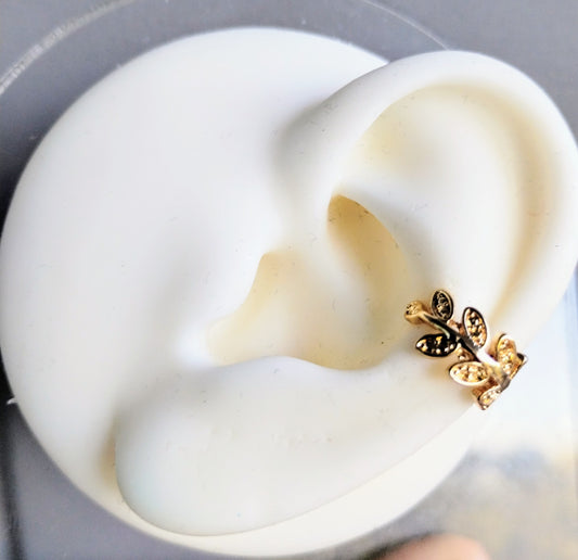 GOLD LEAF EARCUFF