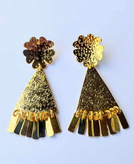 FLORECITA GOLD EARRINGS