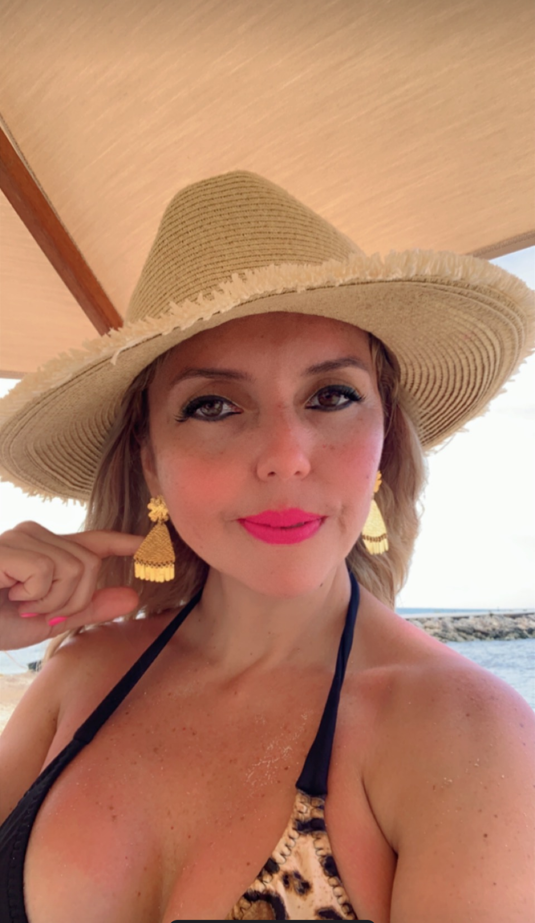 FLORECITA GOLD EARRINGS