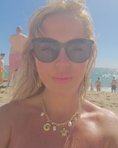 PERLA DI MARE TURTLE NECKLACE