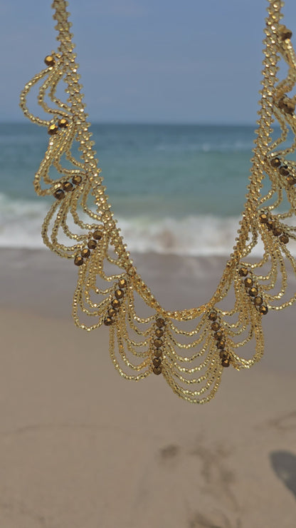 CLEOPATRA GOLD NECKLACE