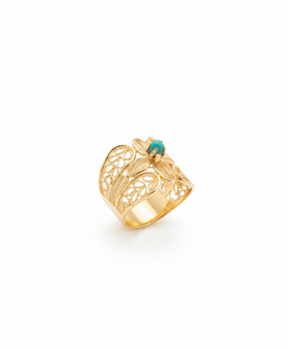 CALI EMERALD RING