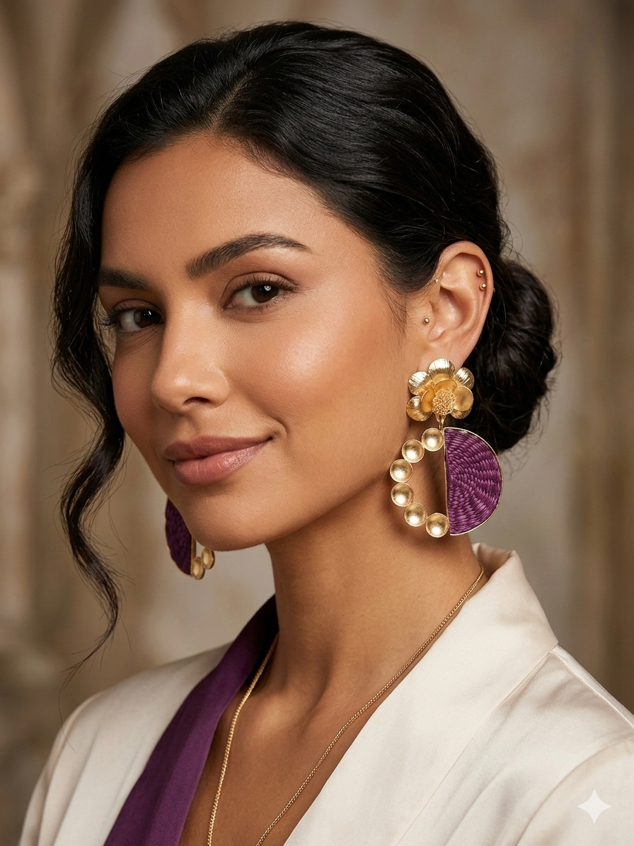 PARADISE FLOWER & WINE STUDS