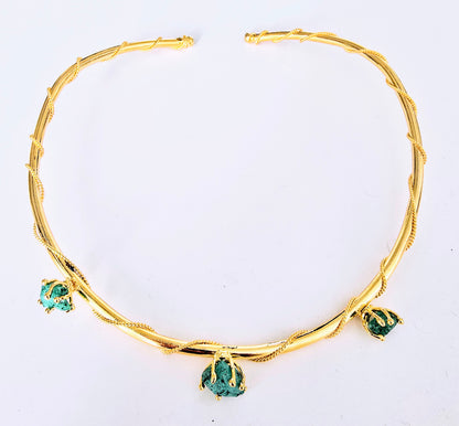 EMERALDS CHOKER