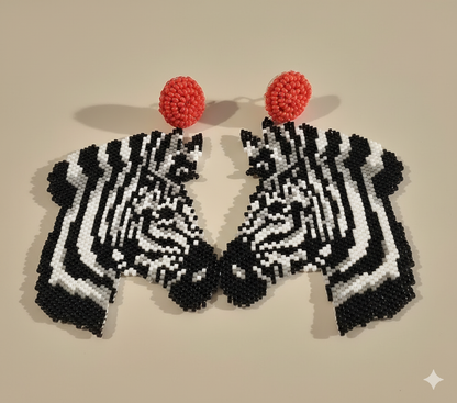 ZEBRAS MIYUKI EARRINGS