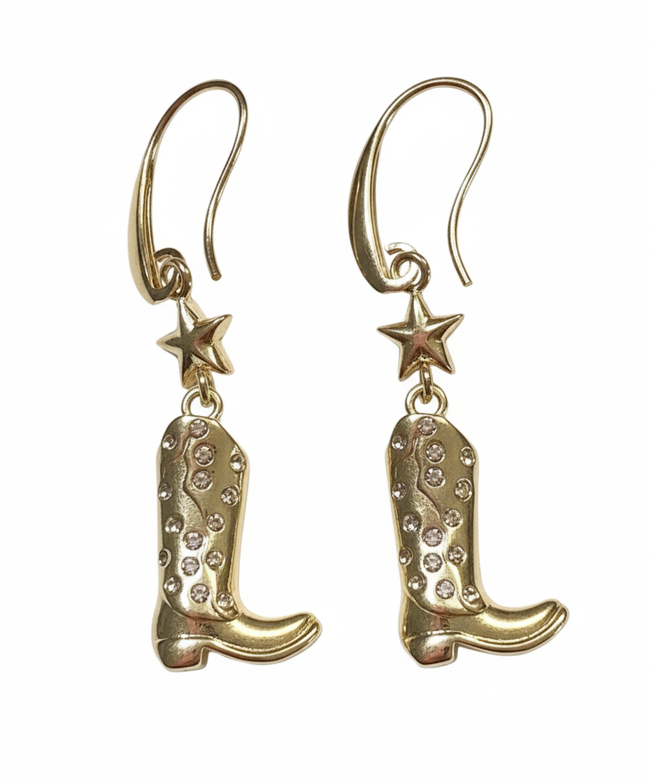 LONE STAR BOOTS HOOK EARRINGS