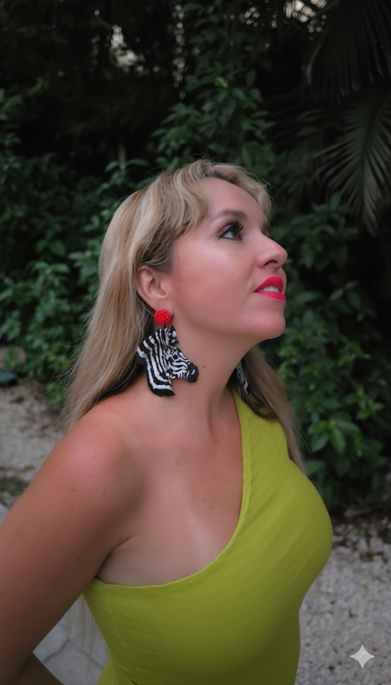 ZEBRAS MIYUKI EARRINGS