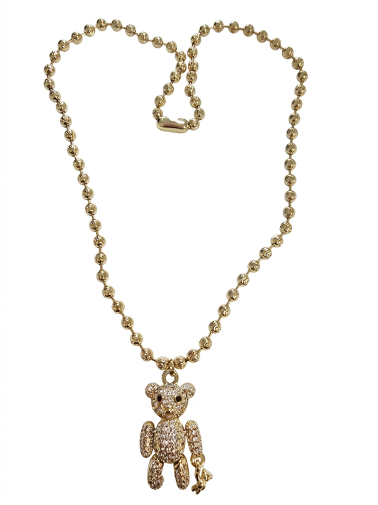 BEAR AND BEST FRIEND NECKLACE