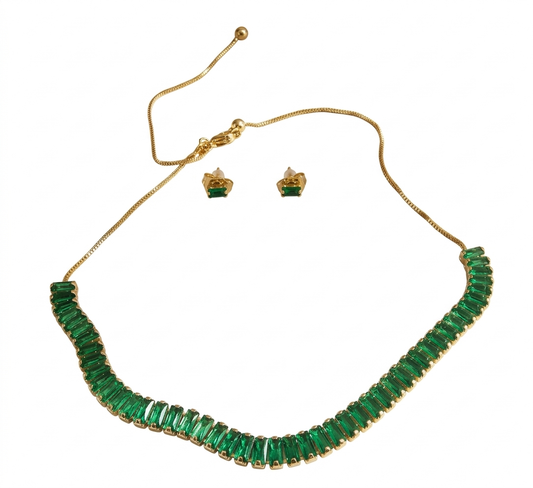 ANTONELLA GREEN CHOKER