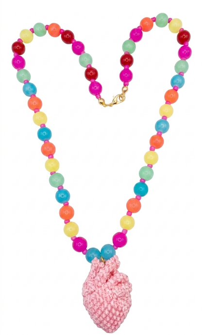 FULL HEART COLORFUL NECKLACE