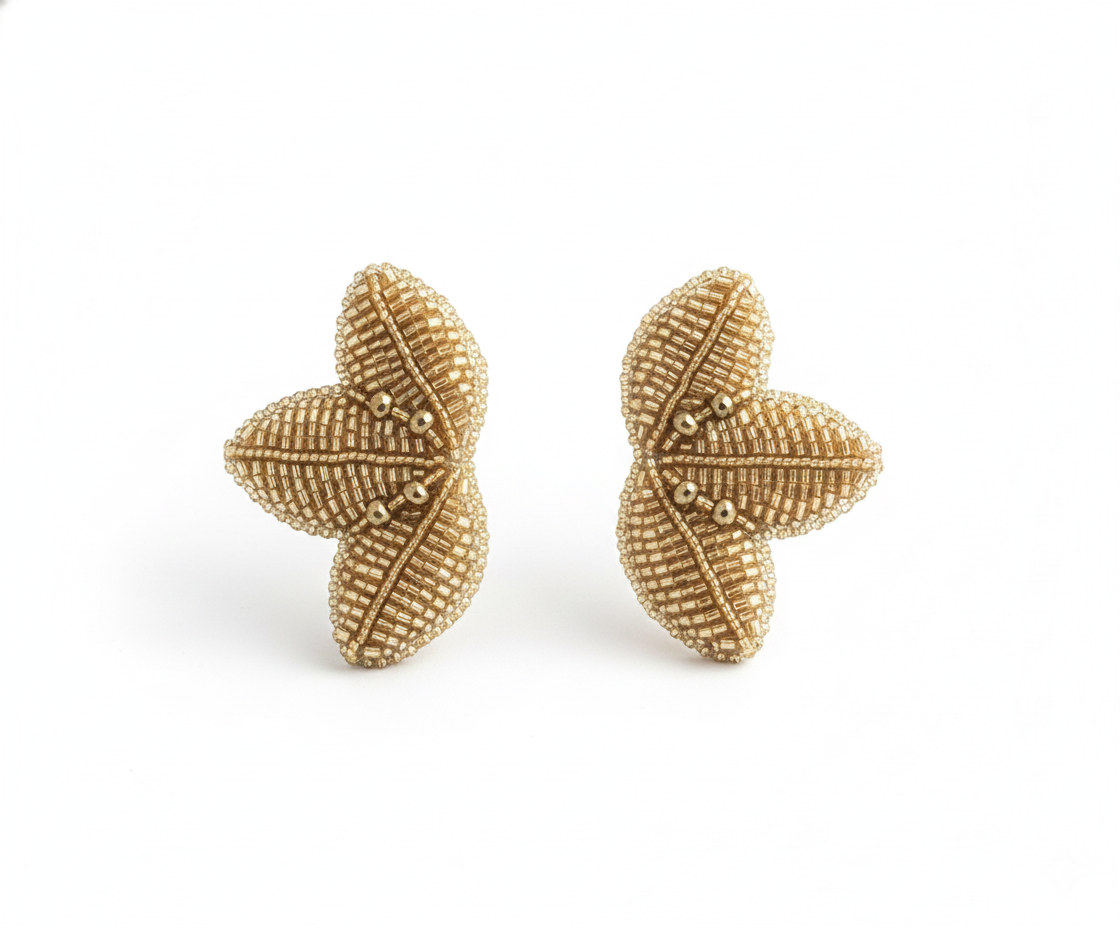 GOLDEN LEAF EARRINGS