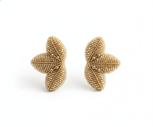 GOLDEN LEAF EARRINGS
