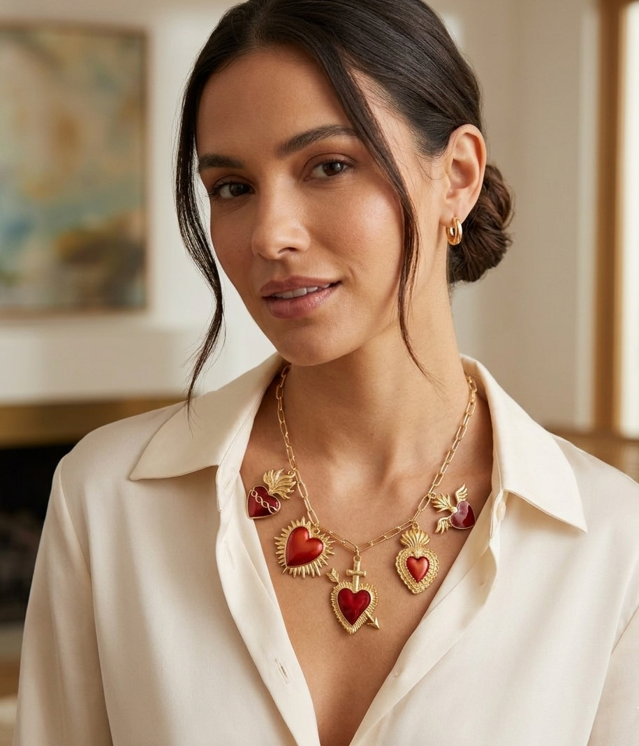 ENDLESS LOVE HEARTS NECKLACE