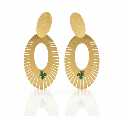 CAIRO EMERALDS EARRINGS
