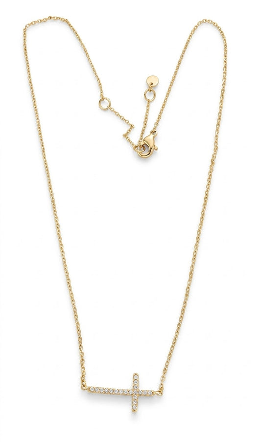 DIVINE CROSS NECKLACE