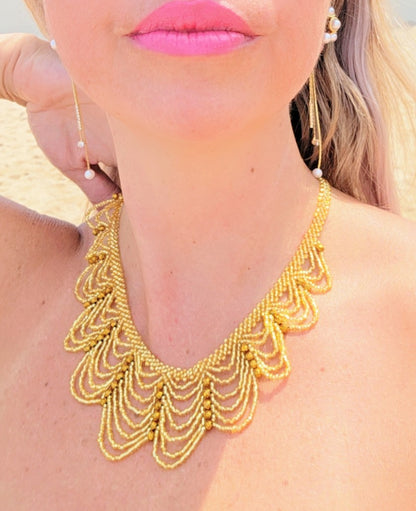 CLEOPATRA GOLD NECKLACE