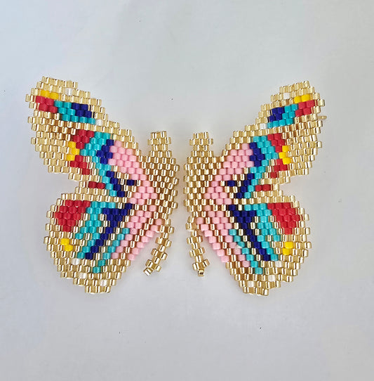 COLORFUL HALF BUTTERFLY
