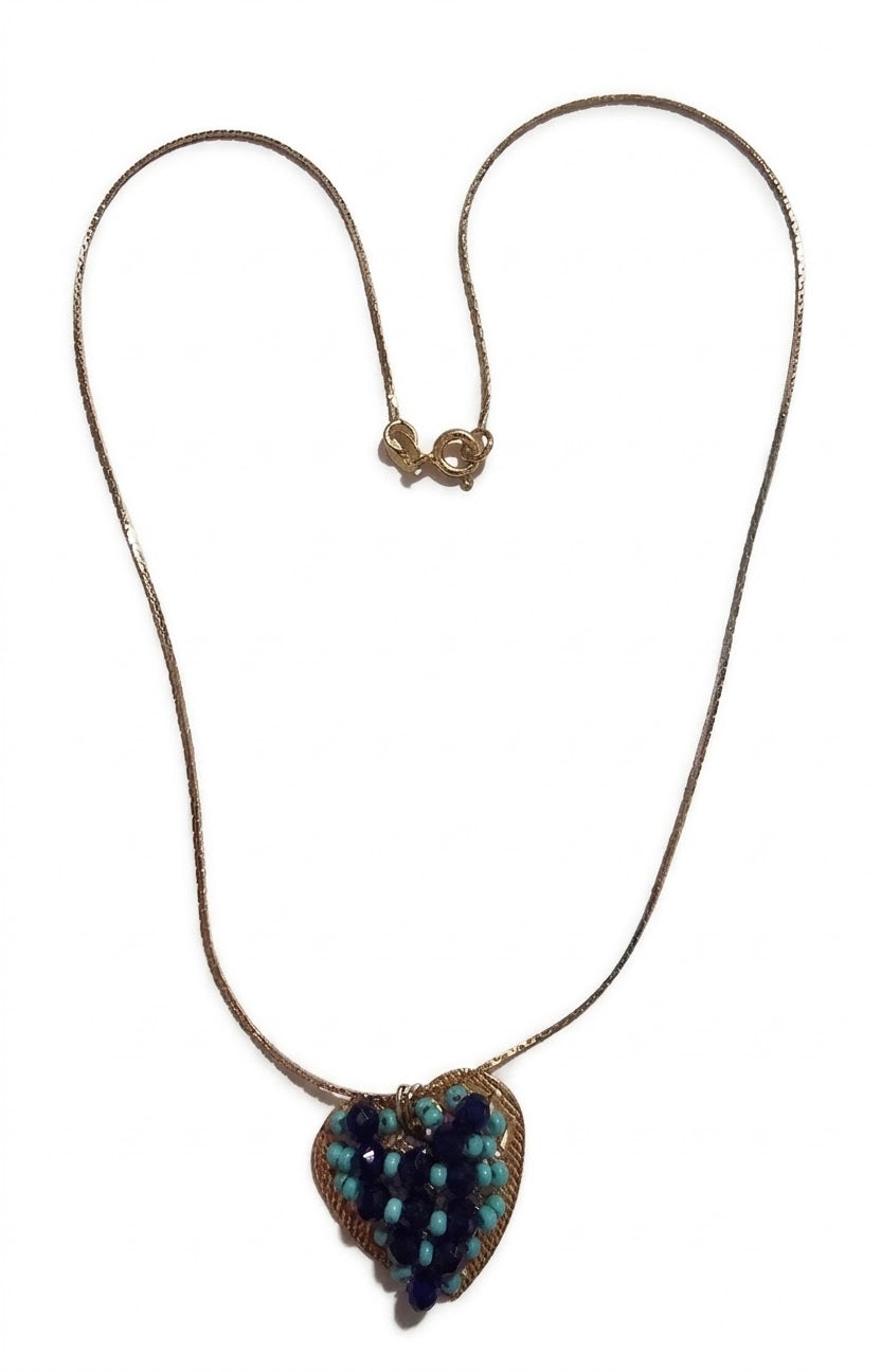 DEEP SEA HEART NECKLACE
