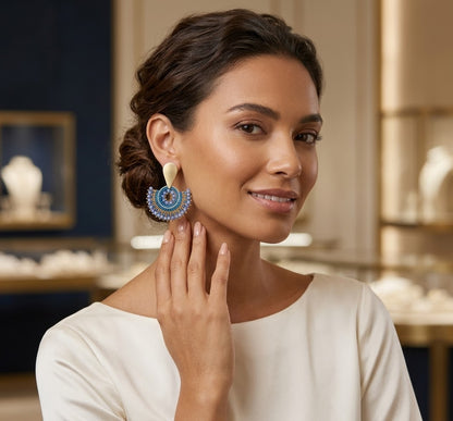 LAGOON DREAM BEADED EARRINGS