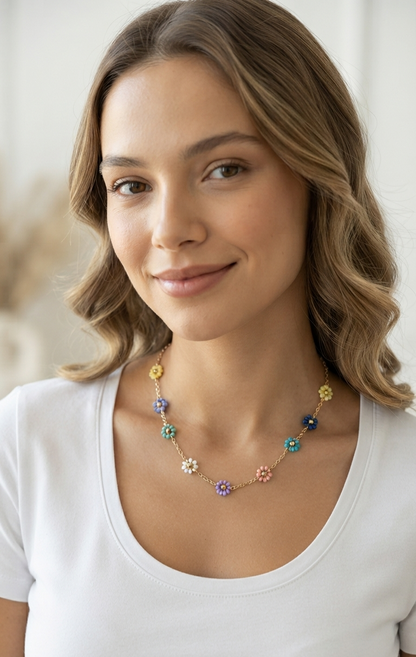DAISY COLORFUL NECKLACE