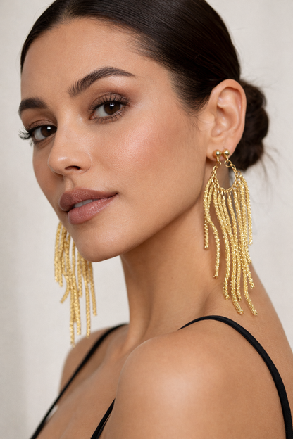 GOLDEN LASSO EARRINGS