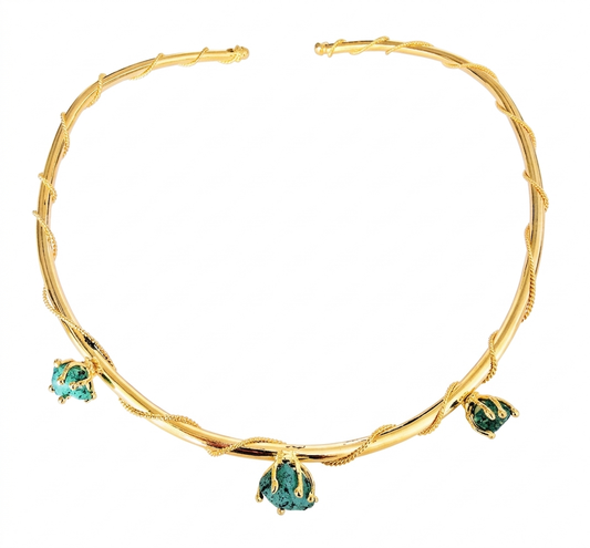 EMERALDS CHOKER