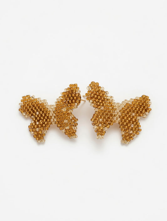 GOLD BEADED MINI BUTTERFLIES