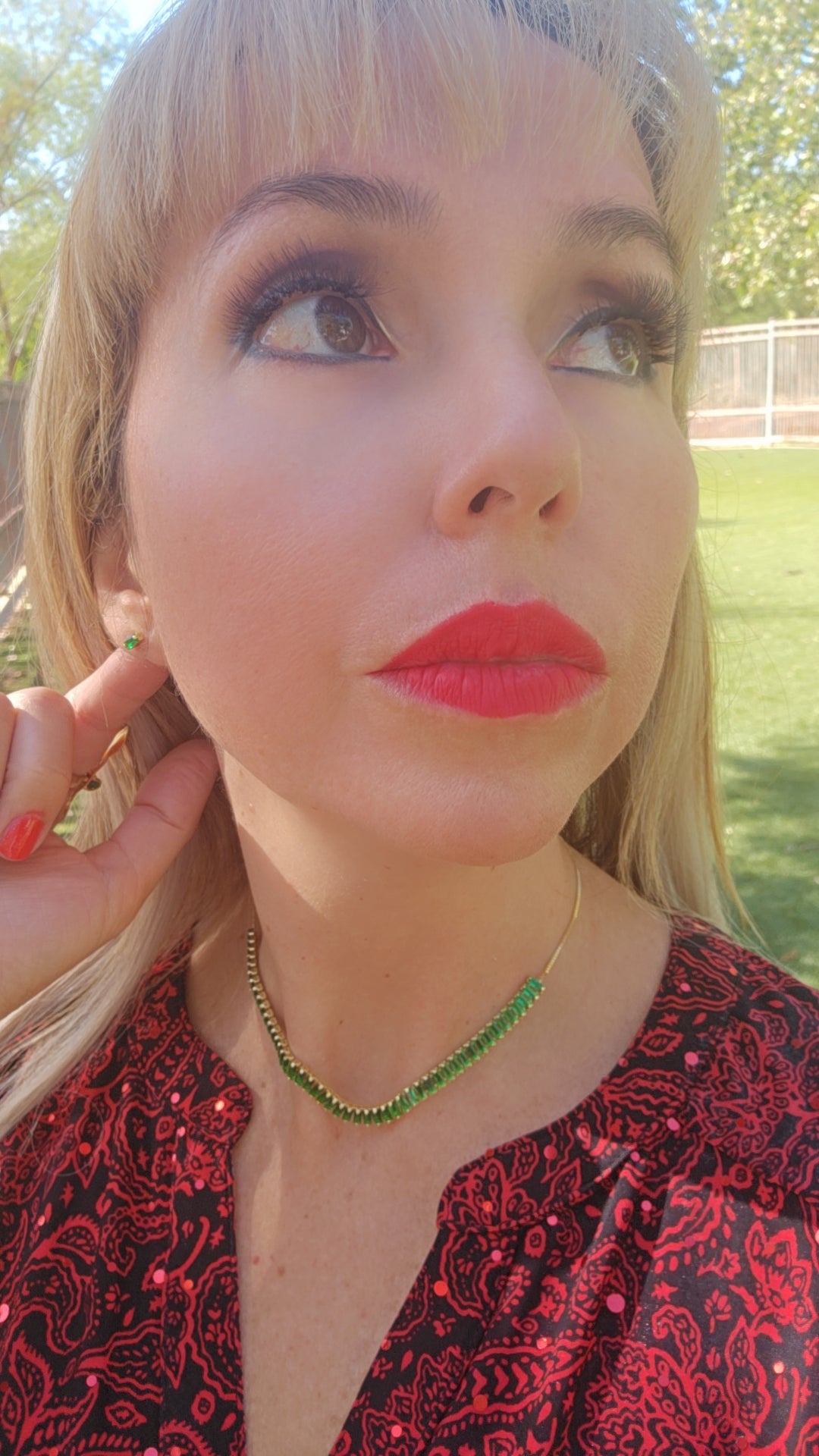 ANTONELLA GREEN CHOKER