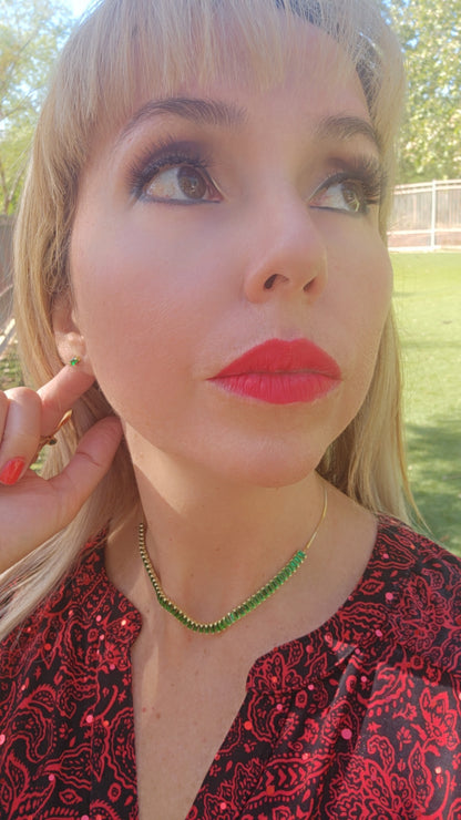 ANTONELLA GREEN CHOKER