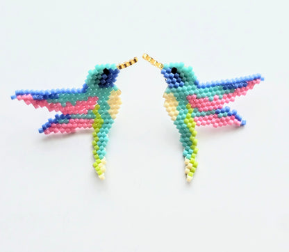 TURQUOISE HUMMINGBIRDS