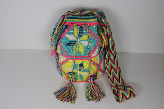 COLORFUL SHINY WAYU BAG