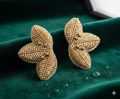 GOLDEN LEAF EARRINGS