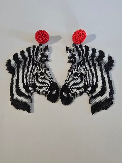 ZEBRAS MIYUKI EARRINGS