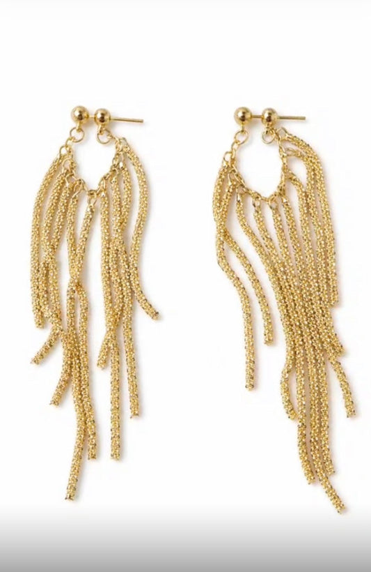 GOLDEN LASSO EARRINGS