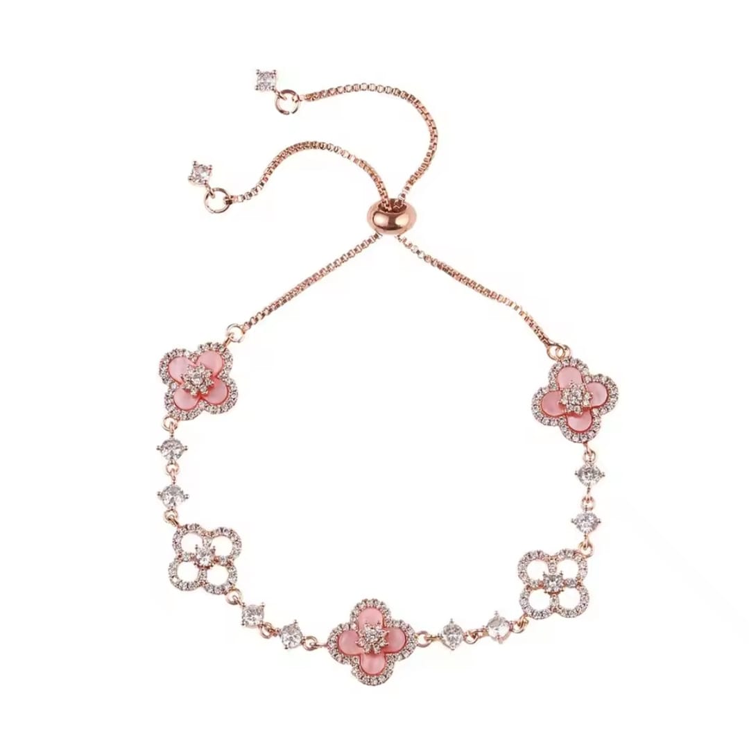 ROSE CLOVER BRACELET
