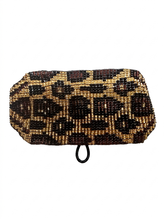 LEOPARD BEADED BRACELET