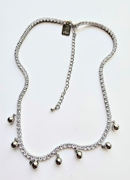 7 BLESSINGS NECKLACE SILVER