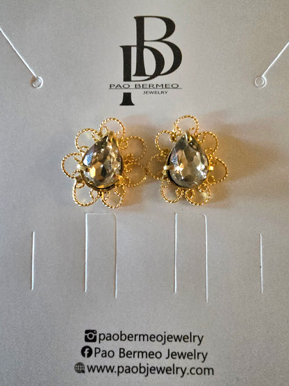 PARIS ICE SWAROVSKI STUDS